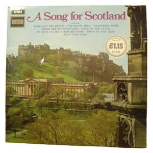 A Song for Scotland LP, (Original UK Printing Version), 1970, w/ Inner Sleeve